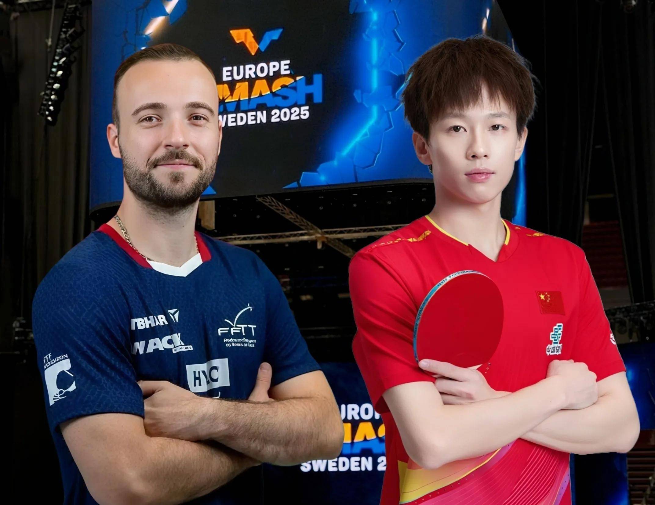 韩国队碾压瑞典队，林高远刷新纪录